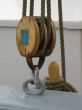 an element of rigging on a sailing ship