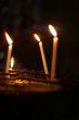 Candles in a church
