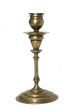 Bronze candlestick isolated