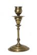 Bronze candlestick isolated