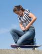 girl on a skateboard