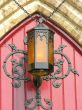 Lantern with steel chain