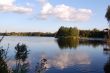 idyllic view of clouds in the water