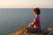 girl meditating in padmasana pose