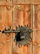 Antique chapel door