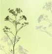 grass shiluette background