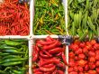 Peppers at the market