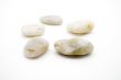5 white stones