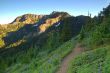 in the mountains