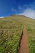 hiking trail in the mountains