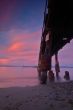 Pier at sunset