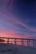 Pier at sunset