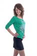 girl in green