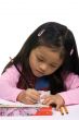 Young Girl Writing 3