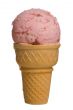 Strawberry Ice cream cone