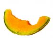 Isolated Cantaloupe Wedge
