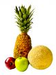 Isolated Fresh Fruit