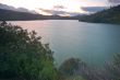 lake berryessa sunset