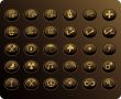 various web buttons