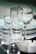 Waiting for celebration  / wineglasses