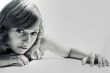 Laying on a white background
