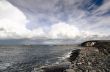 ocean and island with bridge