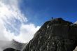 mountain and man