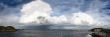 ocean and island with bridge