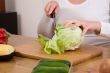Cutting the vegetables