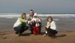 at the beach