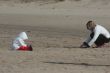 at the beach