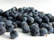 isolated blueberry on white