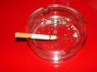 cigarette and ashtray
