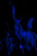 Blue flames
