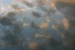 Reflected clouds