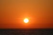 Orange skies