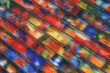 Bright coloured glass