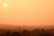 Sunrise over the hills