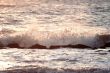 Blue wave sunset