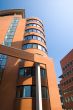 futuristic office towers