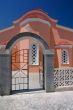 Big orange greek church