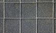 black stone tile pavement