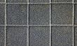 black stone tile pavement