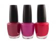 red fingernail polish bottles