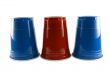 Blue and Red Party Cups