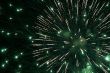 green fireworks