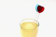 Juice and hearts.