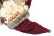 Santa up side down.