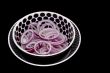 Red onion rings.