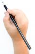 hand with pencil